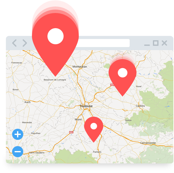cartographiez vos fichiers d'adresses postales