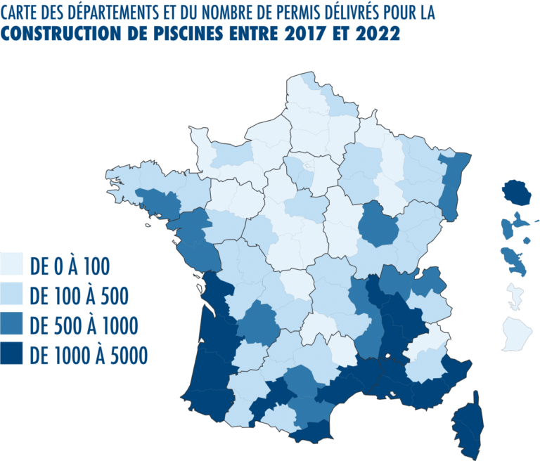 Réchauffement climatique : quid de la construction des piscines en France ?