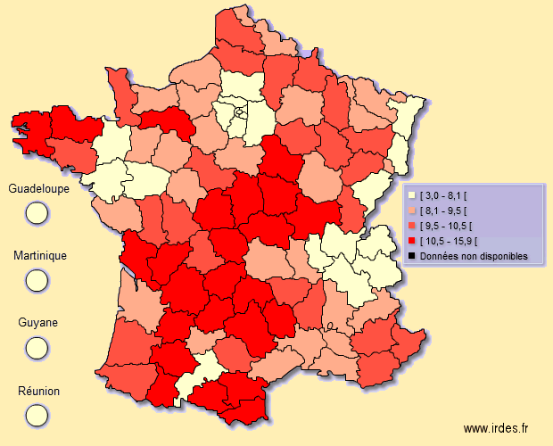Données de cadrage : Indicateurs de mortalité (IRDES)