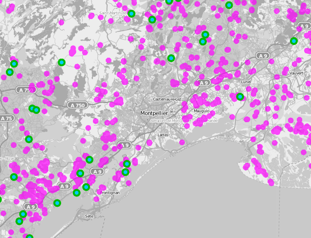 Visualisation croisée avec les données OpenStreetMap